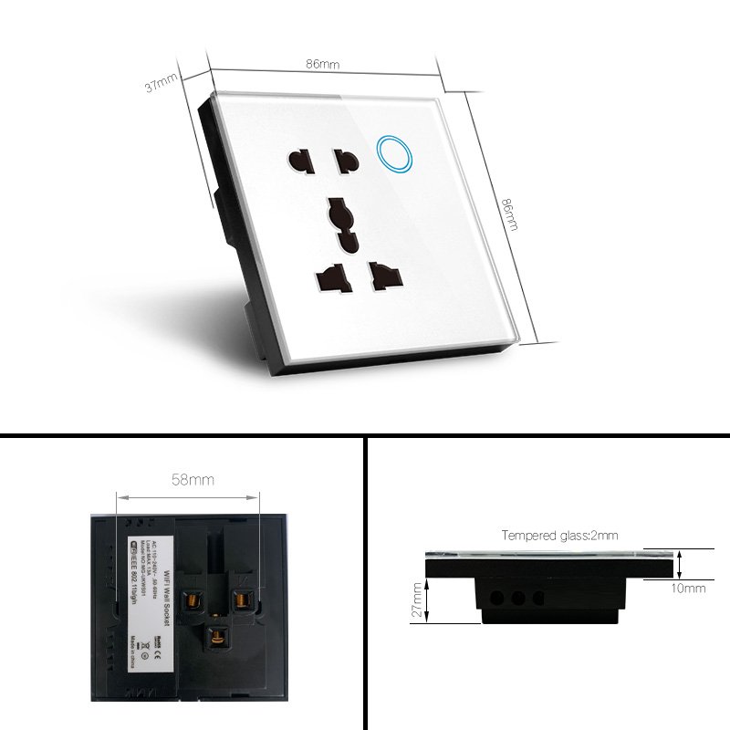 MCMP 0010 Tuya Smart Universal Socket A Series 1