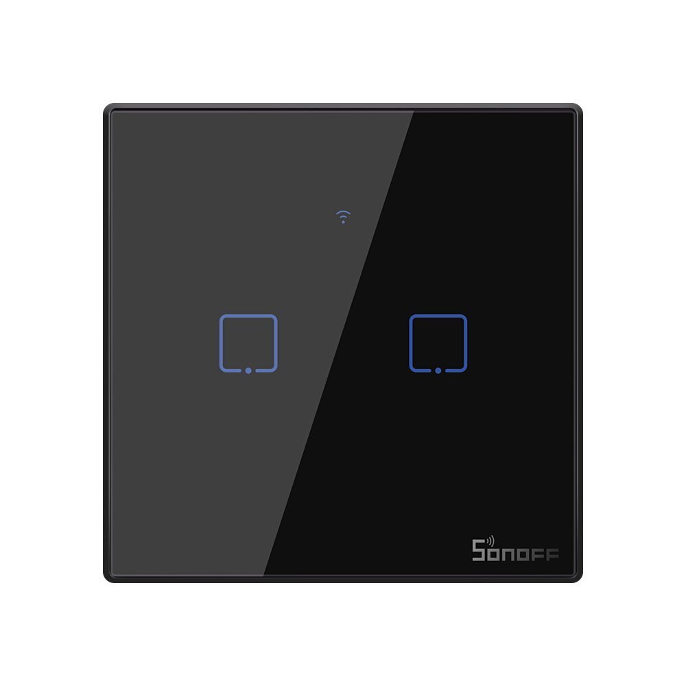 Sonoff T3 Wifi Smart Switch 3 gang black