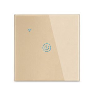 Tuya WiFi Smart Switch 1 gang gold