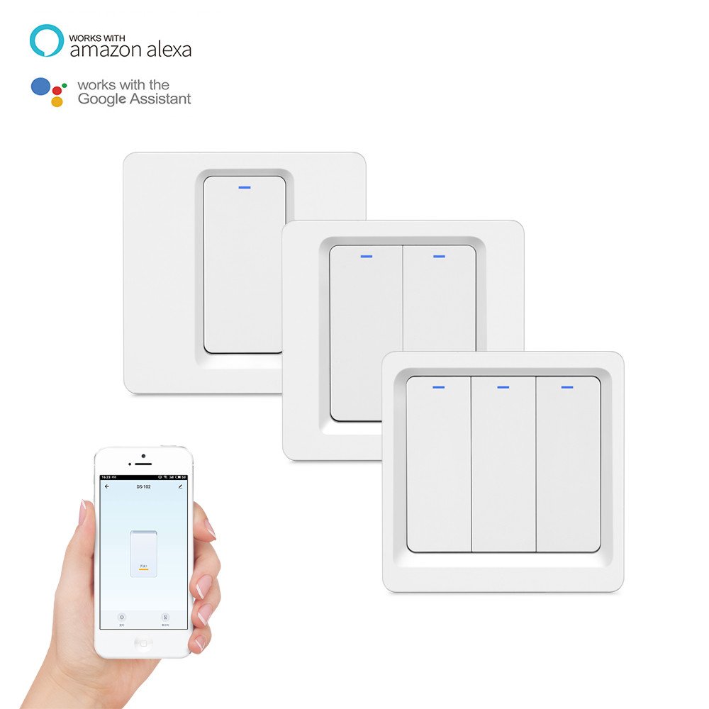 Smart Switch 1 Gang – C Series-Push-White - Image 4