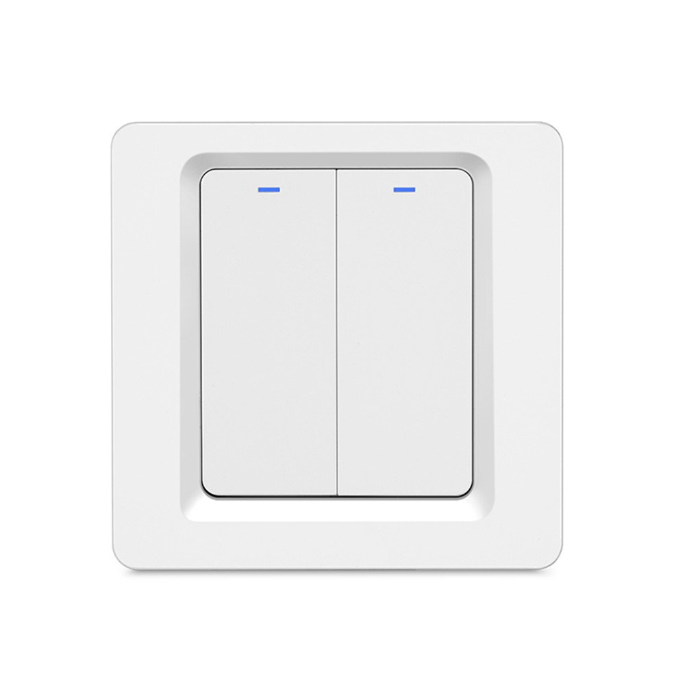 Smart Switch 2 Gang – C Series-Push-White