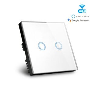 Smart Switch 2 Gang - A Series-Touch-White