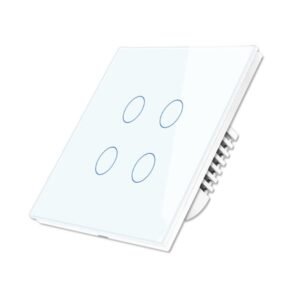 4 Gang Smart Switch – No Neutral – D Series W