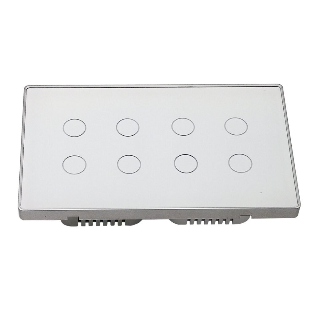 8 Gang Smart Switch – No Neutral – D Series W