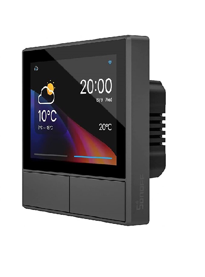 Sonoff NS Panel 2 Gang Touch Screen Controller for Smart Home