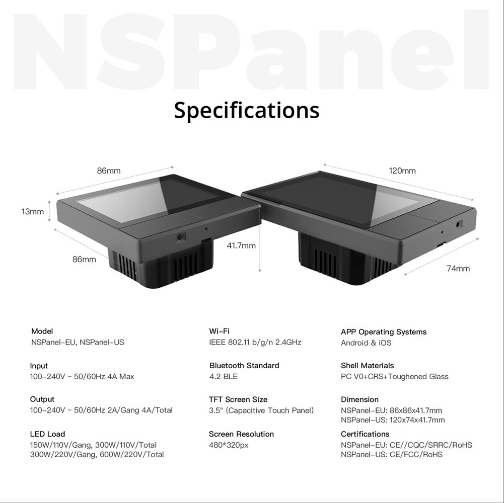 Sonoff NSPanel Smart Scene Wall Switch - Image 14
