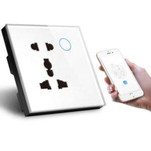 inwall Single universal socket