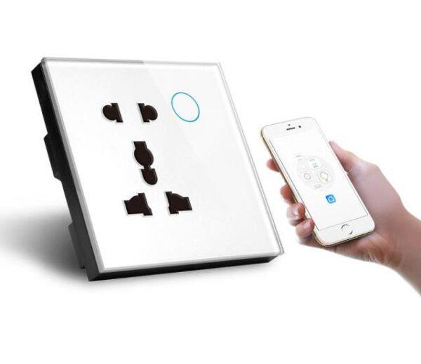 inwall Single universal socket