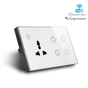 Smart Switch 4G & Socket-A Series-Touch-White