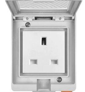 Sonoff S55 Outdoor Wifi smart socket - uk type suitable for outdoor areas