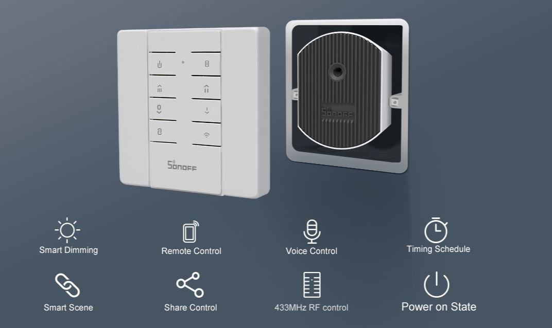 MCMP 0031 Sonoff D1 Smart WiFi Dimmer Module 2