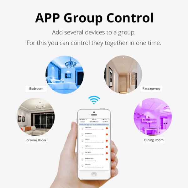 WiFi Smart bulb RGBCCT E27 - Image 7