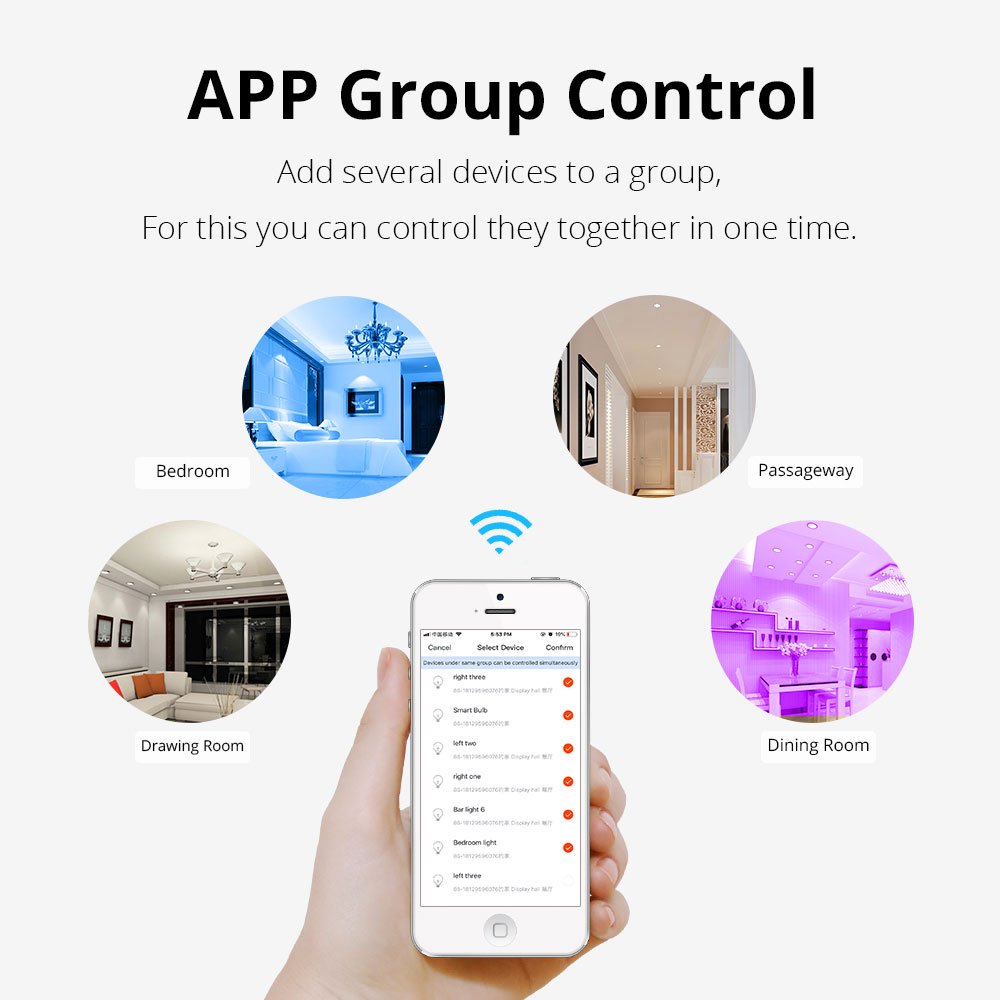 WiFi Smart bulb RGBCCT E27 - Image 7
