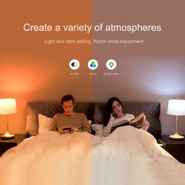 WiFi Smart bulb RGBCCT E27 - Image 9