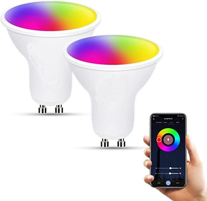 GU10 WiFi Smart Bulb - RGBCCT - Image 4