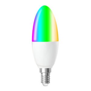 E14 WiFi Smart Candle Shape Bulb - RGBCCT