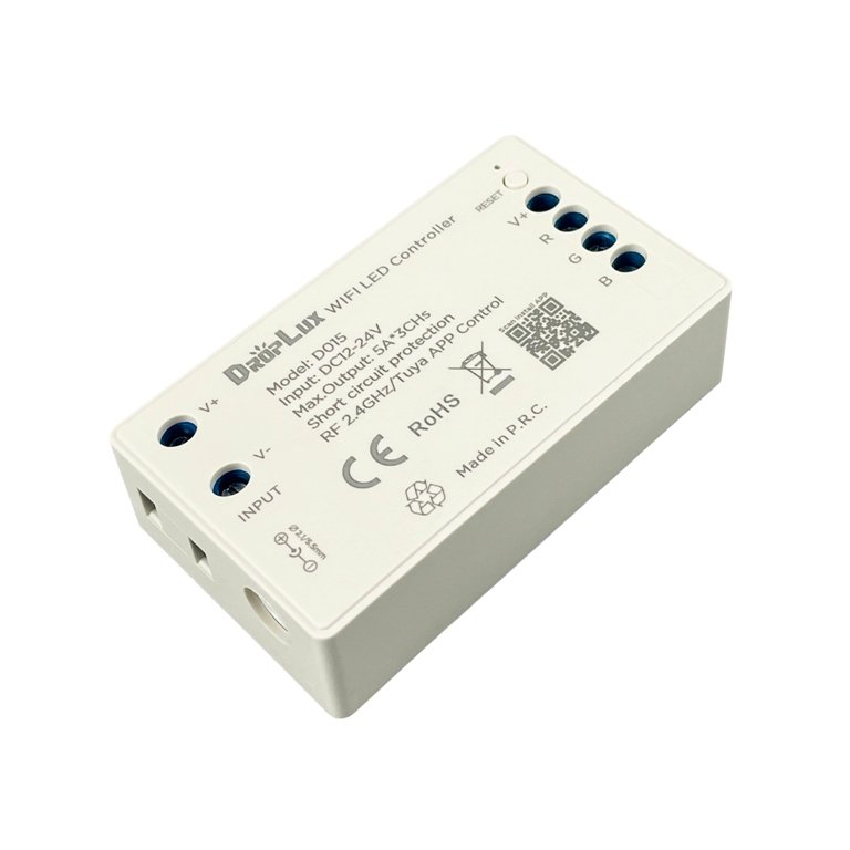MCMP 0053 D015 Tuya WiFi Smart 12V 24V RGB Led Strip Controller 5Amp