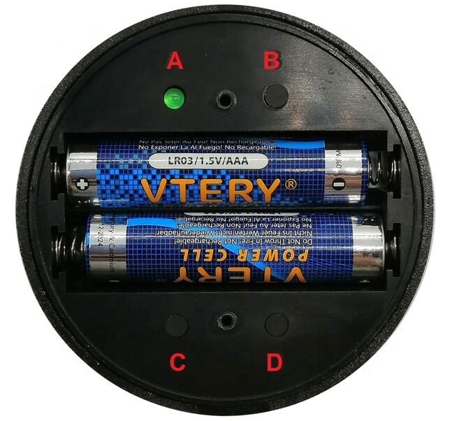 MCMP 0058 Round Remote on off dim Controller for Led Strip Compatible controllers 2