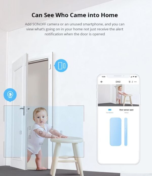 SONOFF DW2-Wi-Fi Door/Window Sensor - Image 2