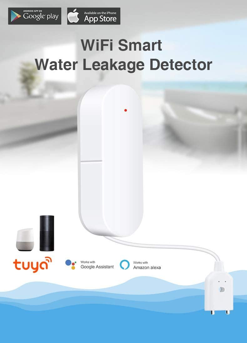 Tuya Smart Wall Mount Wi-Fi Water Leak Probe - Image 3