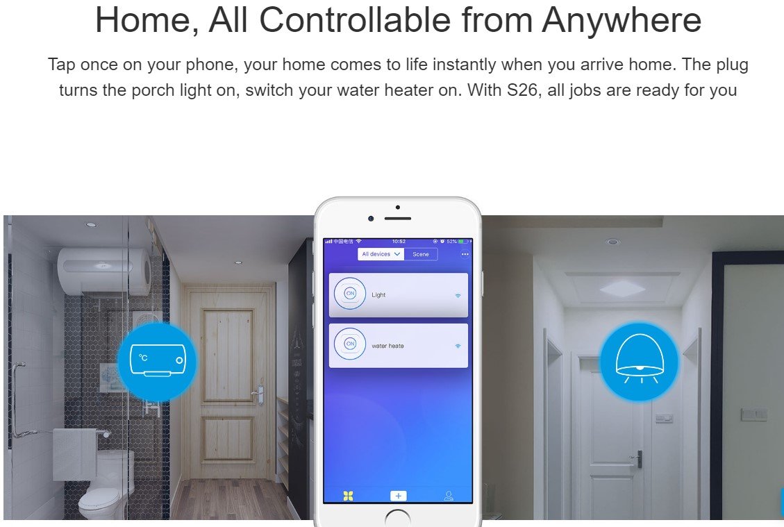 MCMP 0105 Sonoff S26 4@ WiFi Smart Plug UK 2