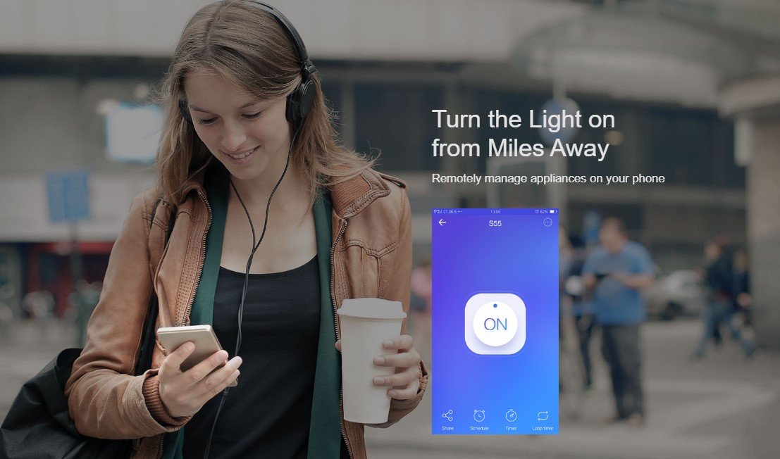 MCMP 0106 Sonoff s55 ip65 outdoor smart socket plug uk type 7