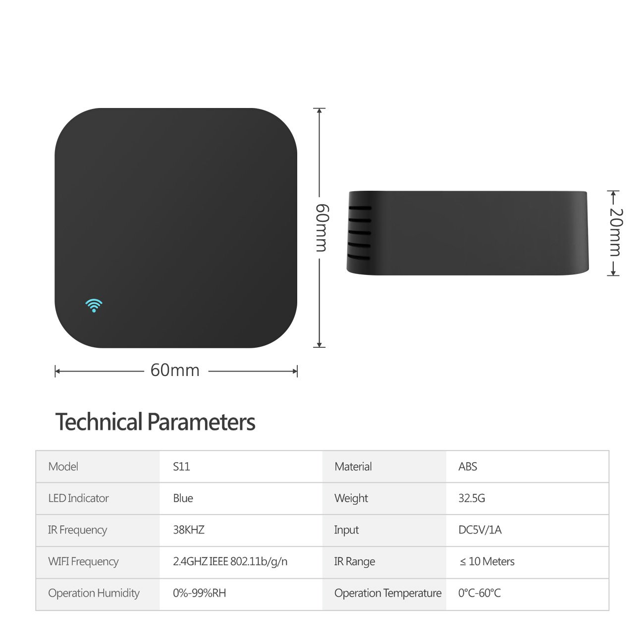 Tuya WiFi Smart IR RF Blaster  Remote - Image 2
