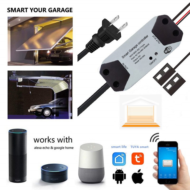 MCMP 0140 Smart Bluetooth and wifi garage door opener with sensor 4
