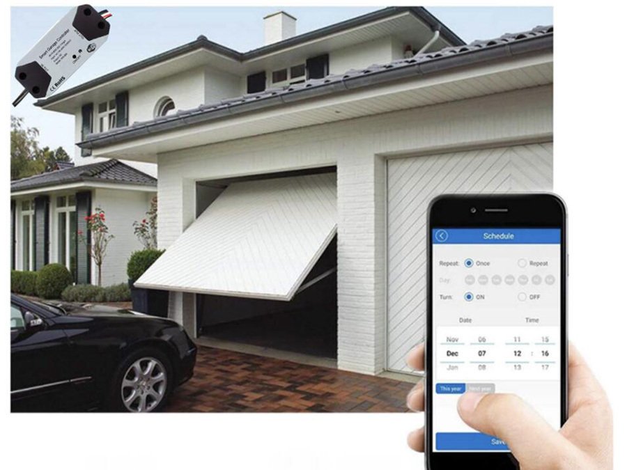 MCMP 0140 Smart Bluetooth and wifi garage door opener with sensor 7