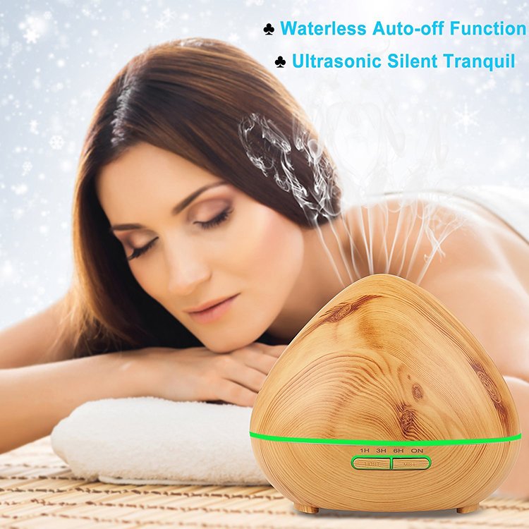 Aroma Diffuser–Light Wood with Remote - Image 6