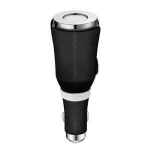 Black Car Aroma Diffuser – USB & 12V