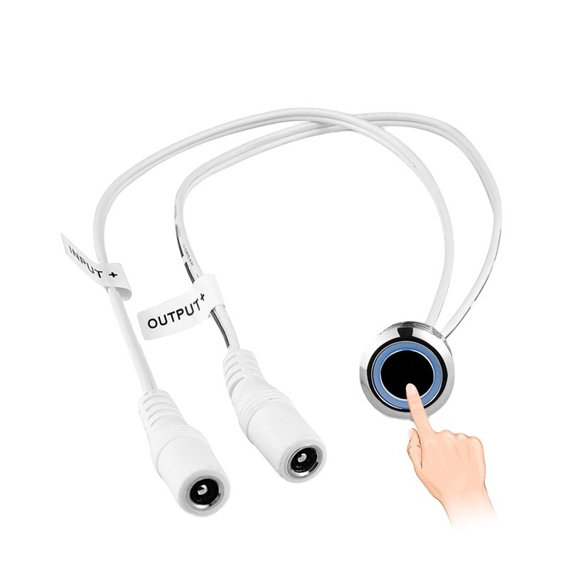 MCM 0193 DC 12V 24V Recessed Touch Sensor Switch Stepless Touch Dimmer For LED Strip DIY Bed 6