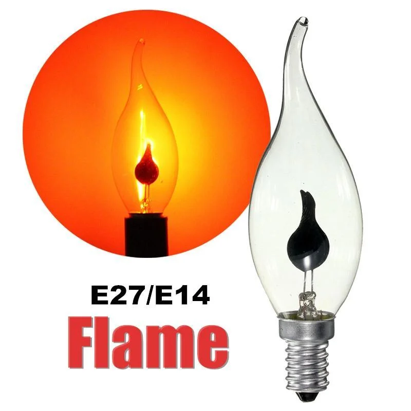 MCMP 0167 Flame Tip Flame Effect 2200K Bulb