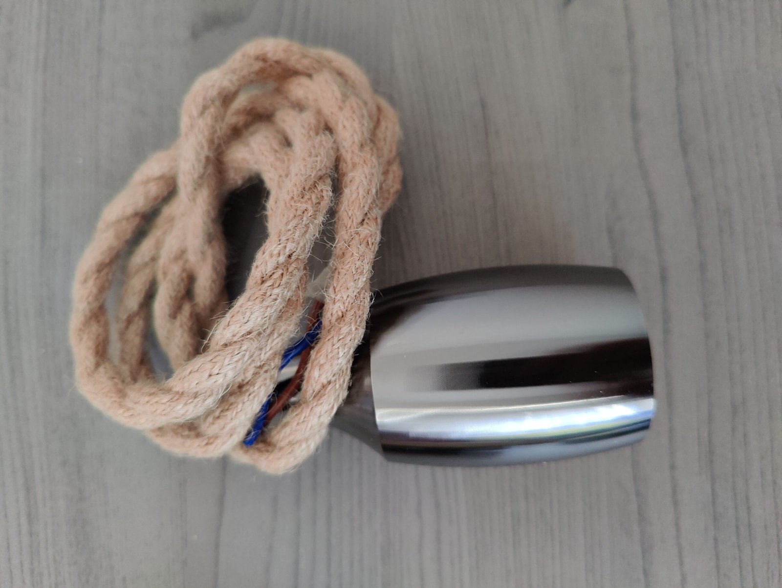 MCMP 0175 Charcoal Grey Nordic Hemp Rope Pendant Light 4 scaled