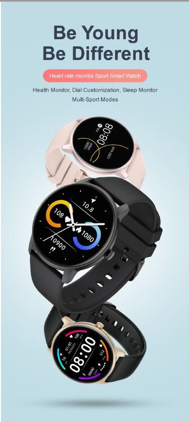 Riversong Motive 3C Pastel Pink Smartwatch - Image 8