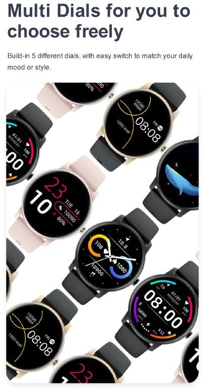 Riversong Motive 3C Pastel Pink Smartwatch - Image 5