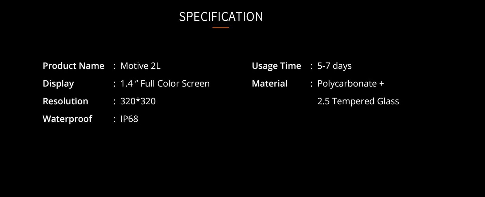 Smart Watch - Riversong Motive 2L - Black - Image 5