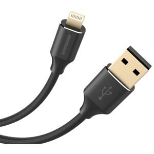 MCMP 0184 1 USB TYPE A to Lighting braided cable 1 mtr
