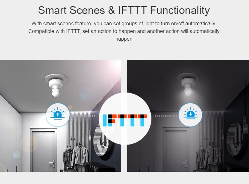 Sonoff WiFi Smart E27 Bulb Adaptor with RF - Image 6