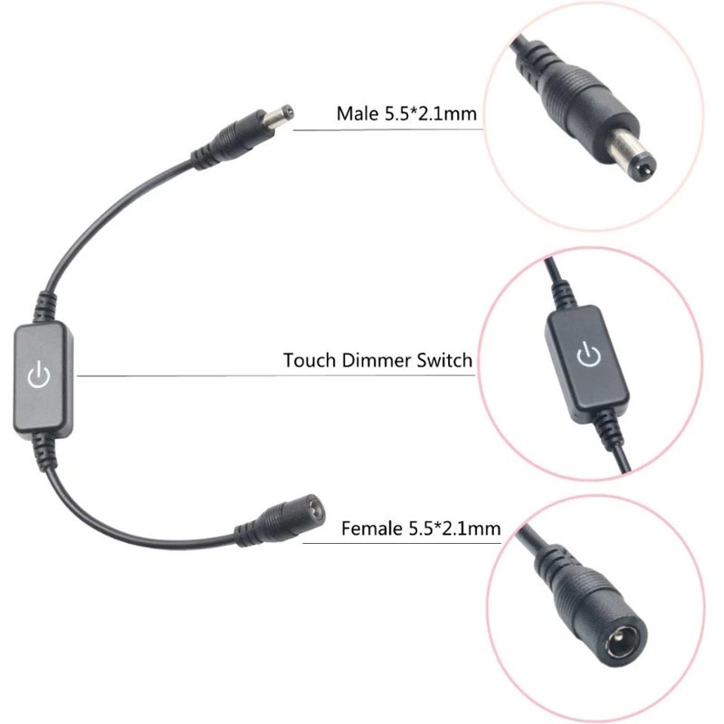 MCMP 0194 12V 24v led strip switch and dimmer for furniture etc 2