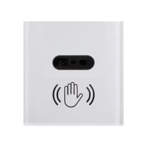 Infrared Touchless 1 Gang White Light Switch