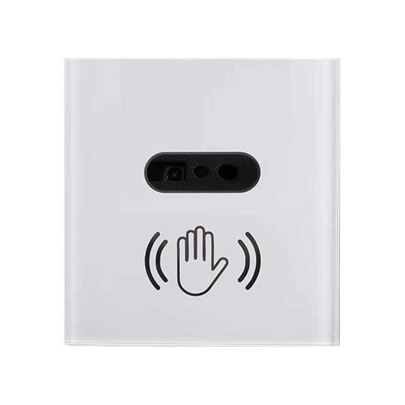 Infrared Touchless 1 Gang White Light Switch