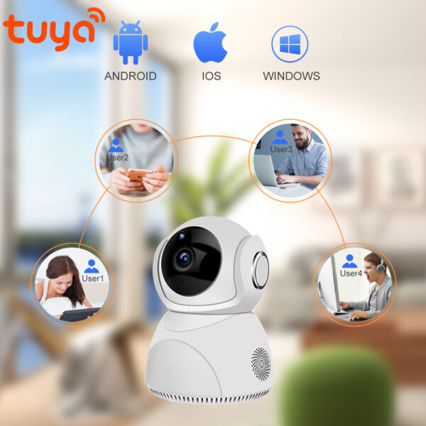 Tuya 3MP Smart WiFi Indoor Camera (2K) | MCMP Malta