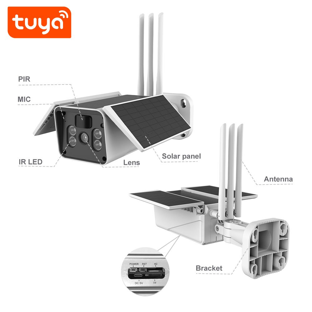 MCMP 0215 2MP Fixed outdoor Camera Solar Powered 10