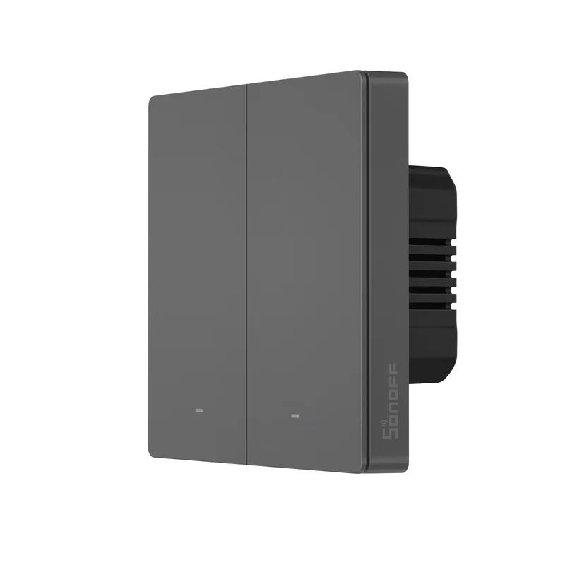 Sonoff  M5 WiFi 2 Gang Switch Dim Grey