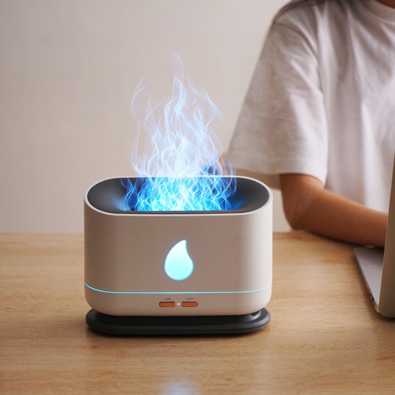 White Flame Aroma Diffuser 200ml LED - Image 6