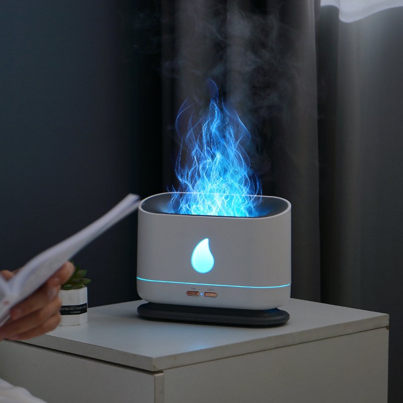 White Flame Aroma Diffuser 200ml LED - Image 3