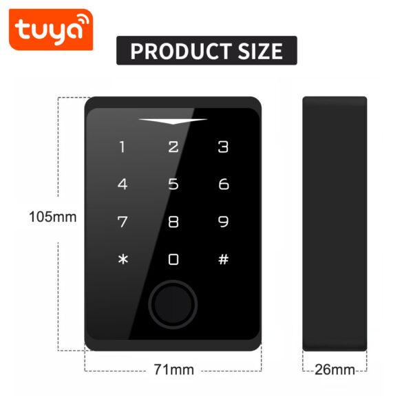 Tuya WiFi Outdoor Fingerprint Access Control - Image 2