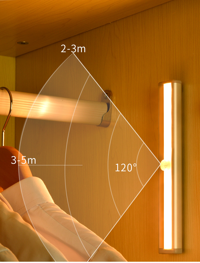 MCMP 0238 Warm White 18cm rechargeable led magnetic strip 4