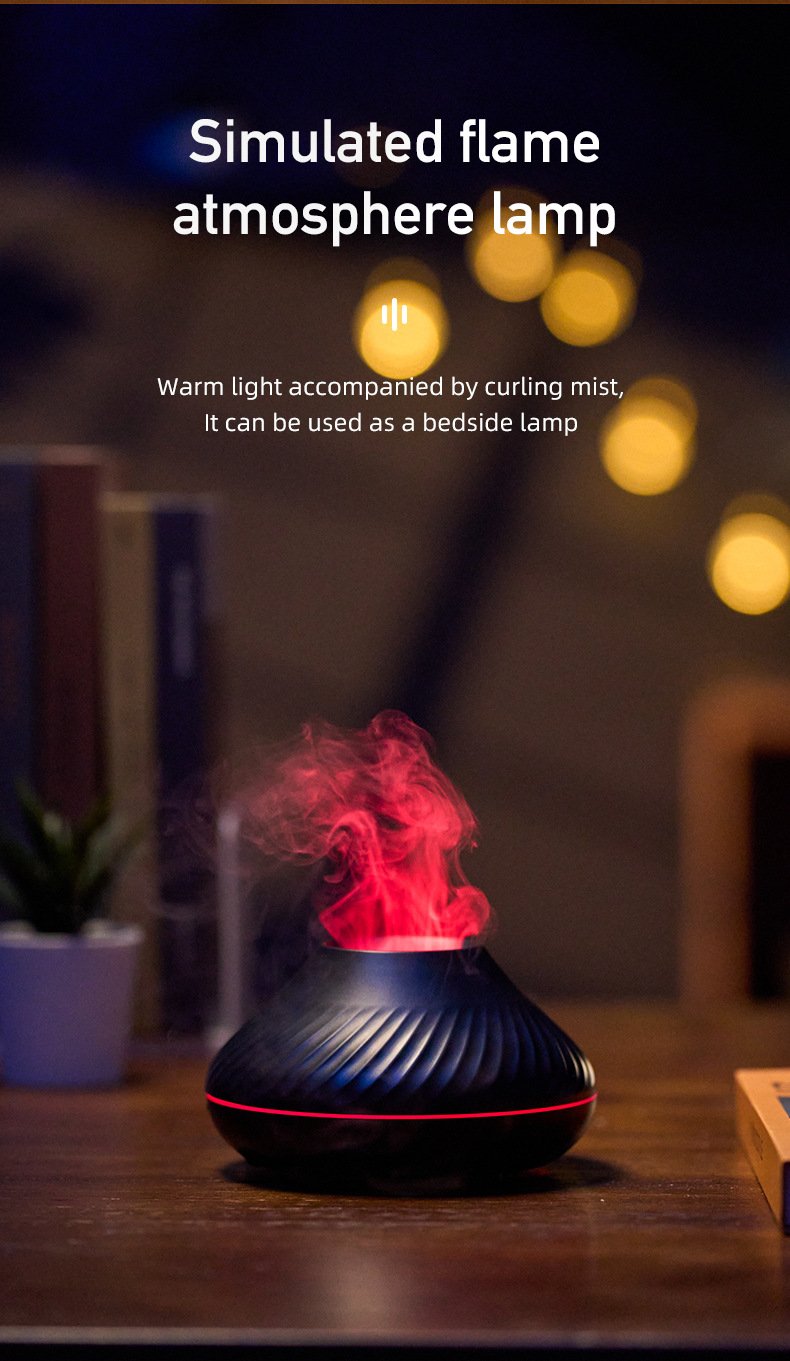 Smoke Effect Aroma Diffuser – Black 130ml - Image 10